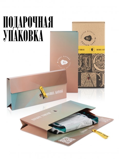 Клатч-конверт-косметичка из Шелка Женский AVE PROSPERITAS!_Thiny/S